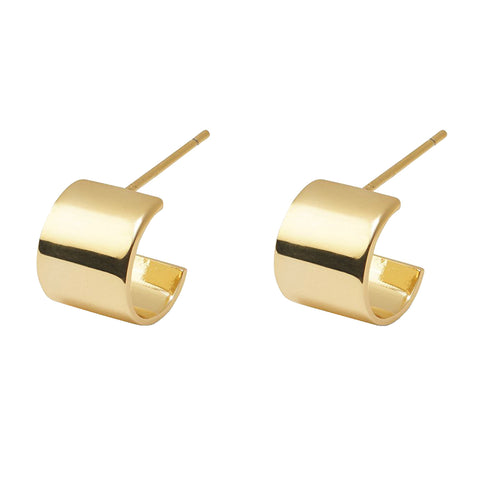 Pendientes Jax Huggies -Oro Gorjana