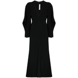 Vestido midi drapeado by Victoria Beckham